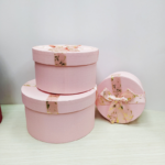 Cajas circulares tapa dura